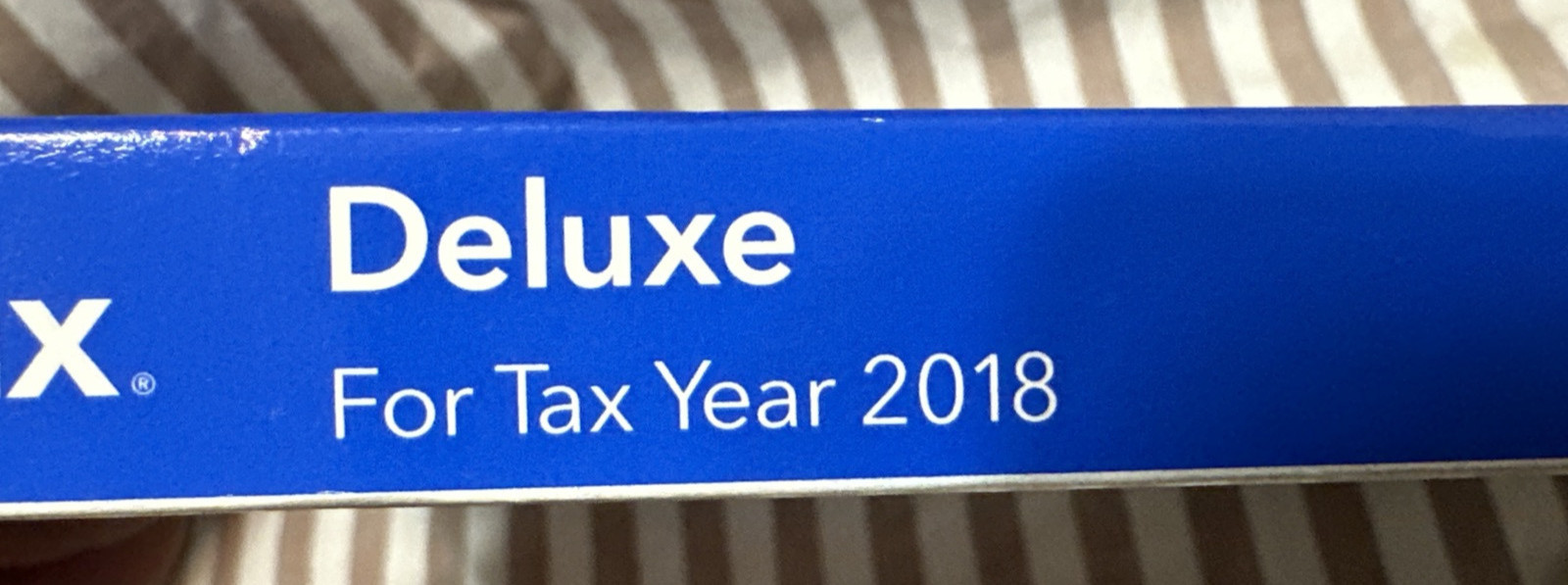TurboTax Deluxe 2018 Federal + State Return & Federal E-file for Windows Mac CD