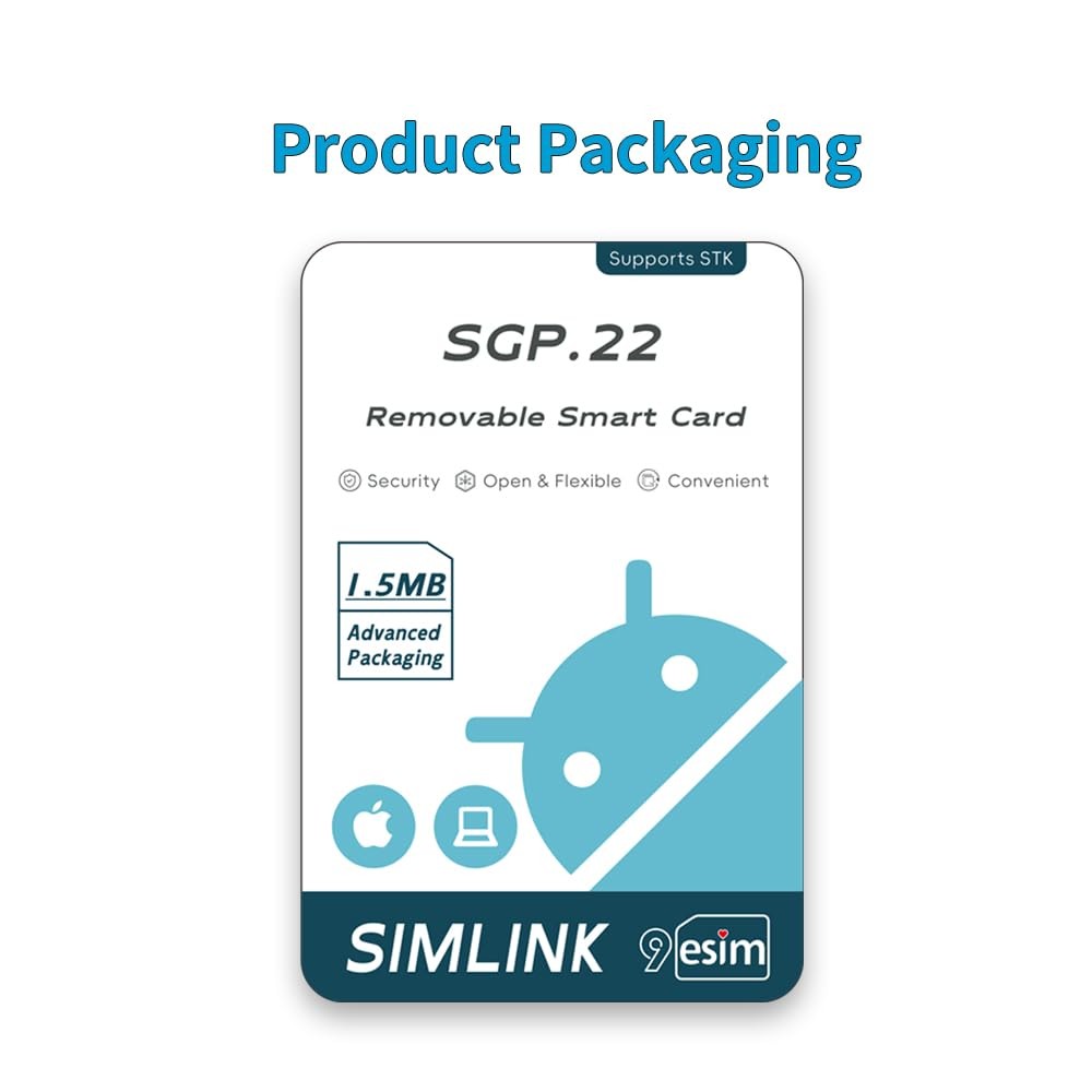9esim V3 Physical eSIM Write Card Mobile Unlimited Download Profile Compatible w