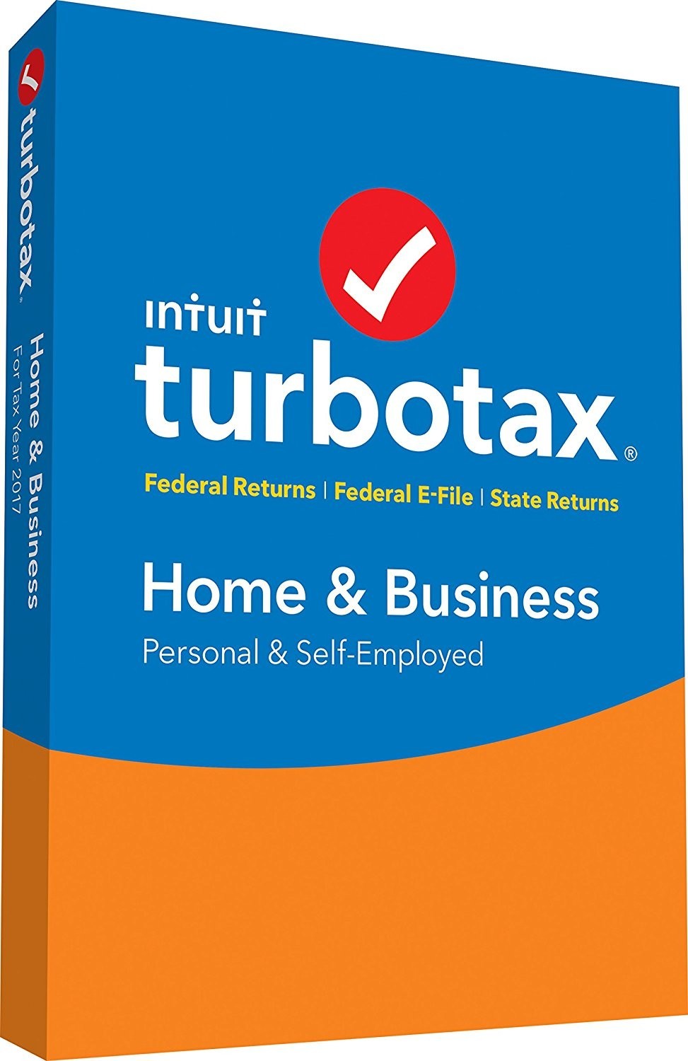 TurboTax Home & Business 2017 Win/Mac CD | Schedule C | Full Updates | #1 Expert