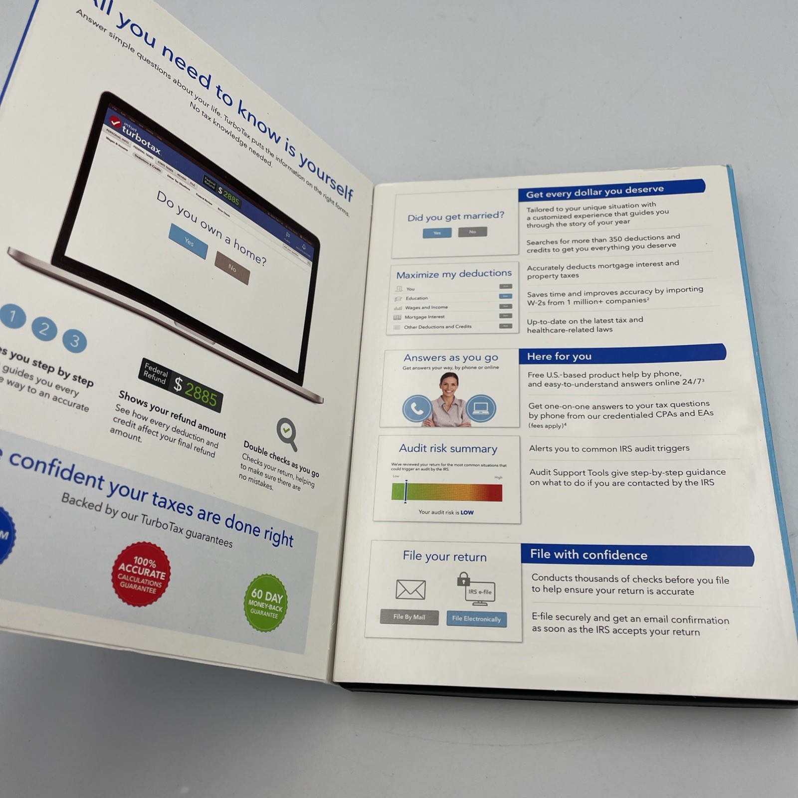 Intuit TurboTax Deluxe 2016 Federal Returns Federal E-File State Returns Irs Tax