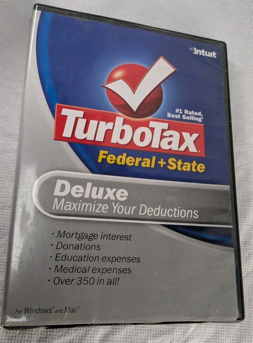 Turbo Tax Deluxe 2007