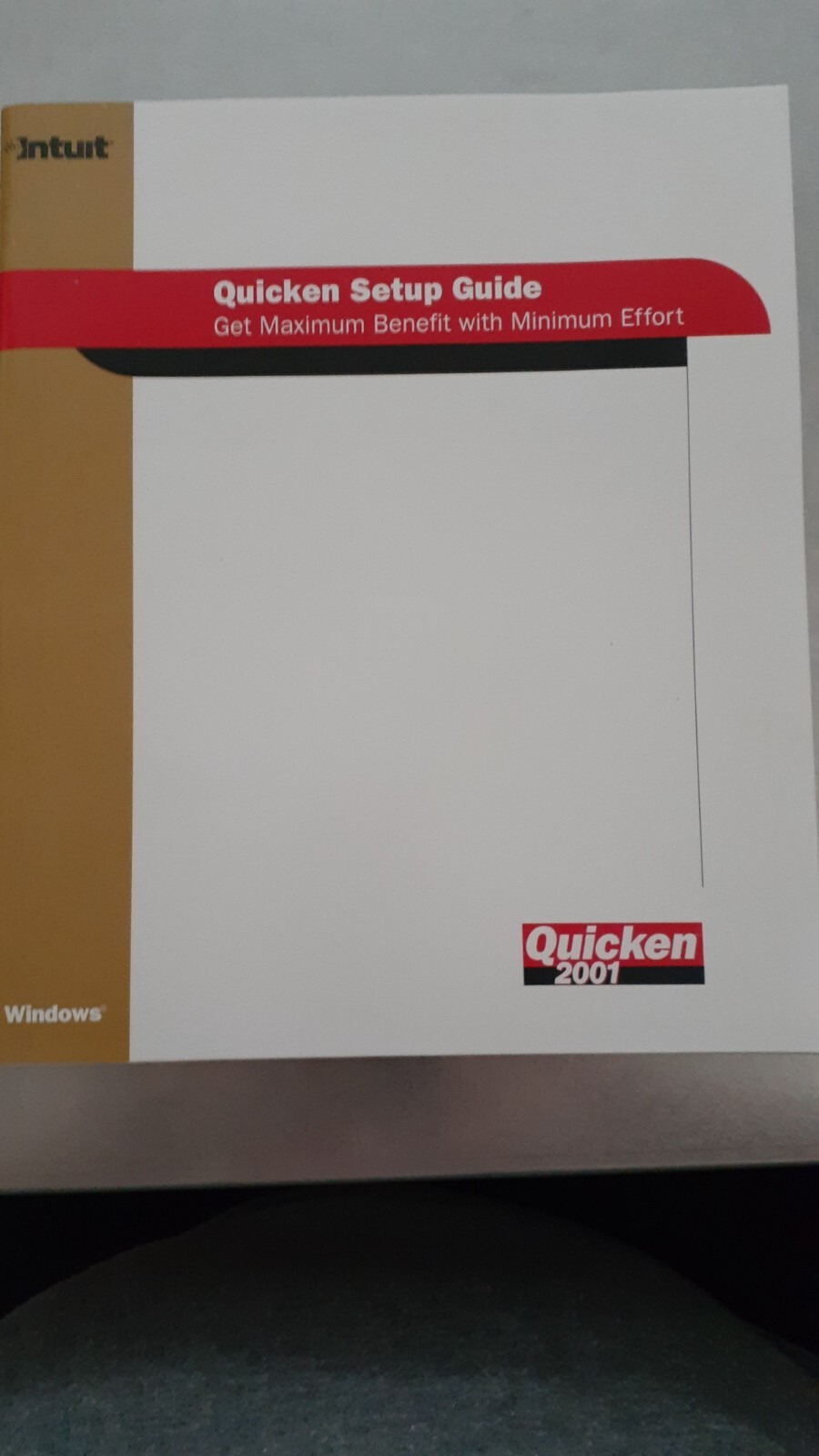 Vintage Quicken 2001 Suite for Windows 95/98/NT 4/2000 with TurboTax Deluxe & Fa