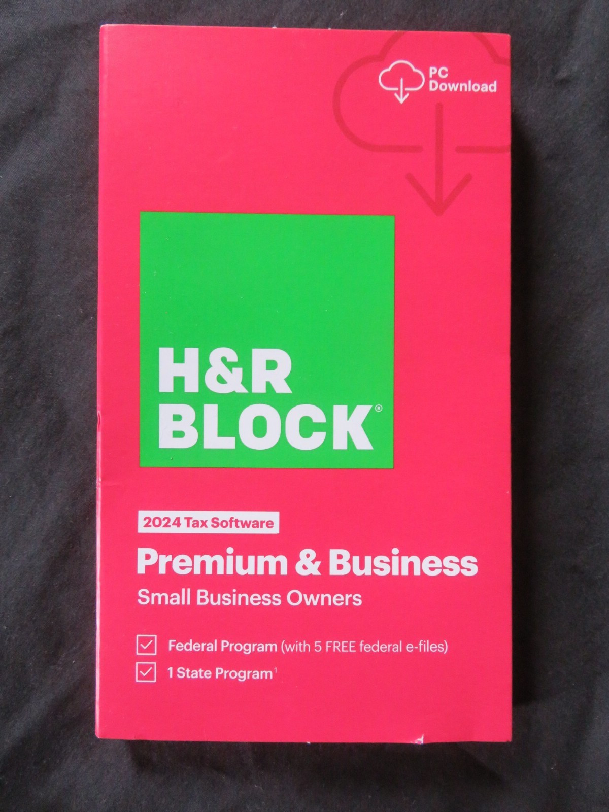 2020 H & R Block Premium & Business Small Business Software FAST DOWNLOAD PC