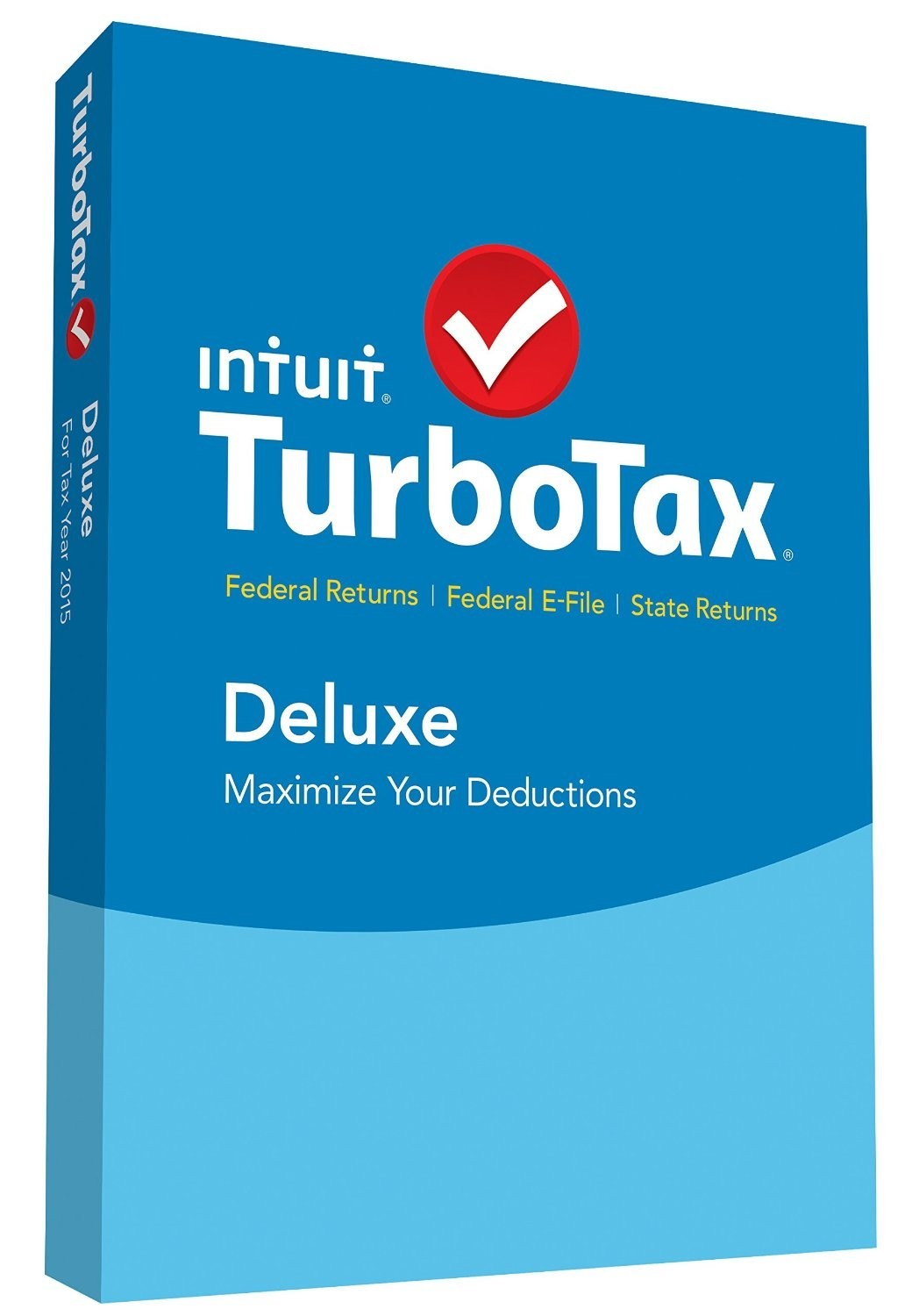 TurboTax Deluxe Federal 2015 Win/Mac | CD | Full Updates | #1 Install Expert