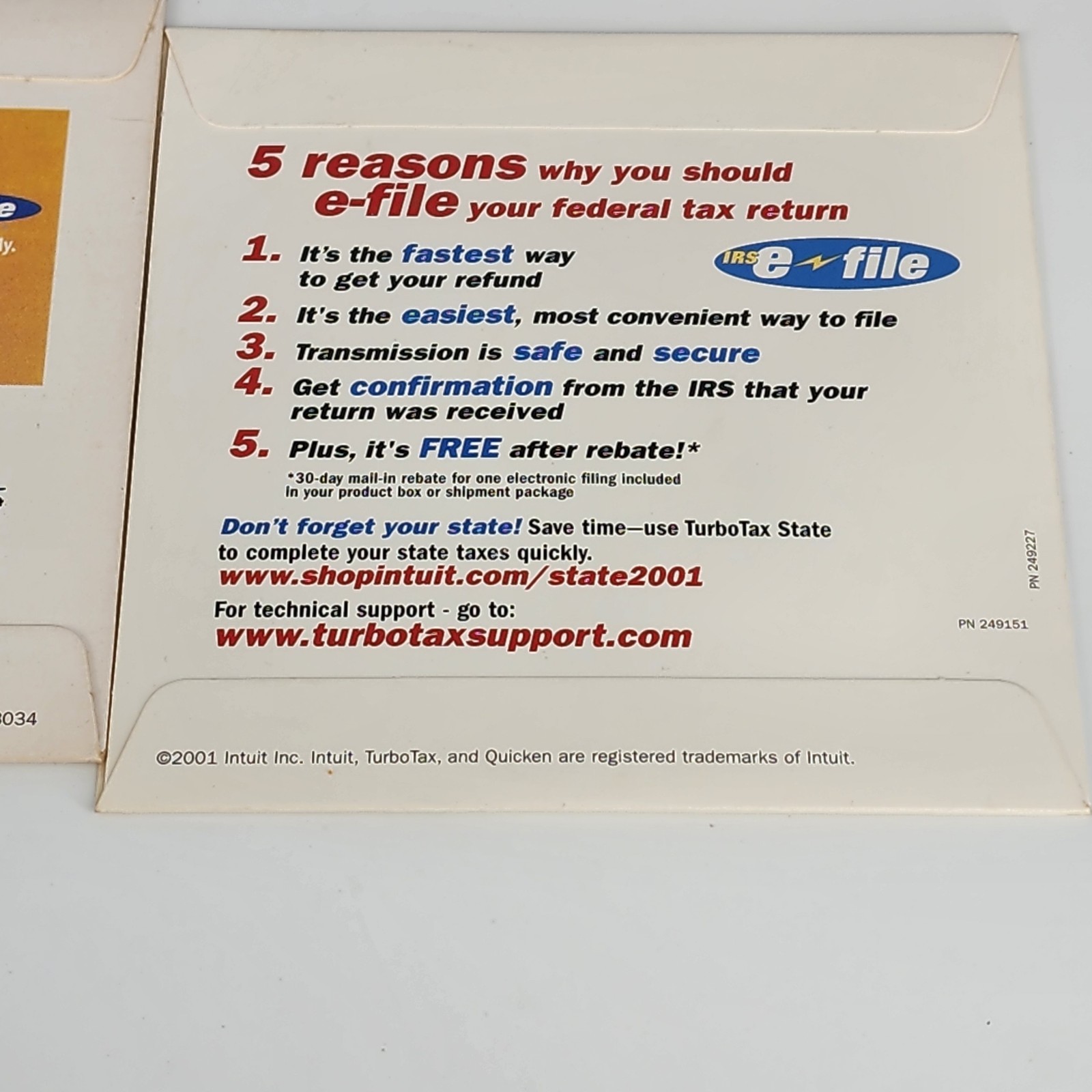 TurboTax Deluxe Software Collection 2000-2005 Intuit CD-ROM Vintage Computing
