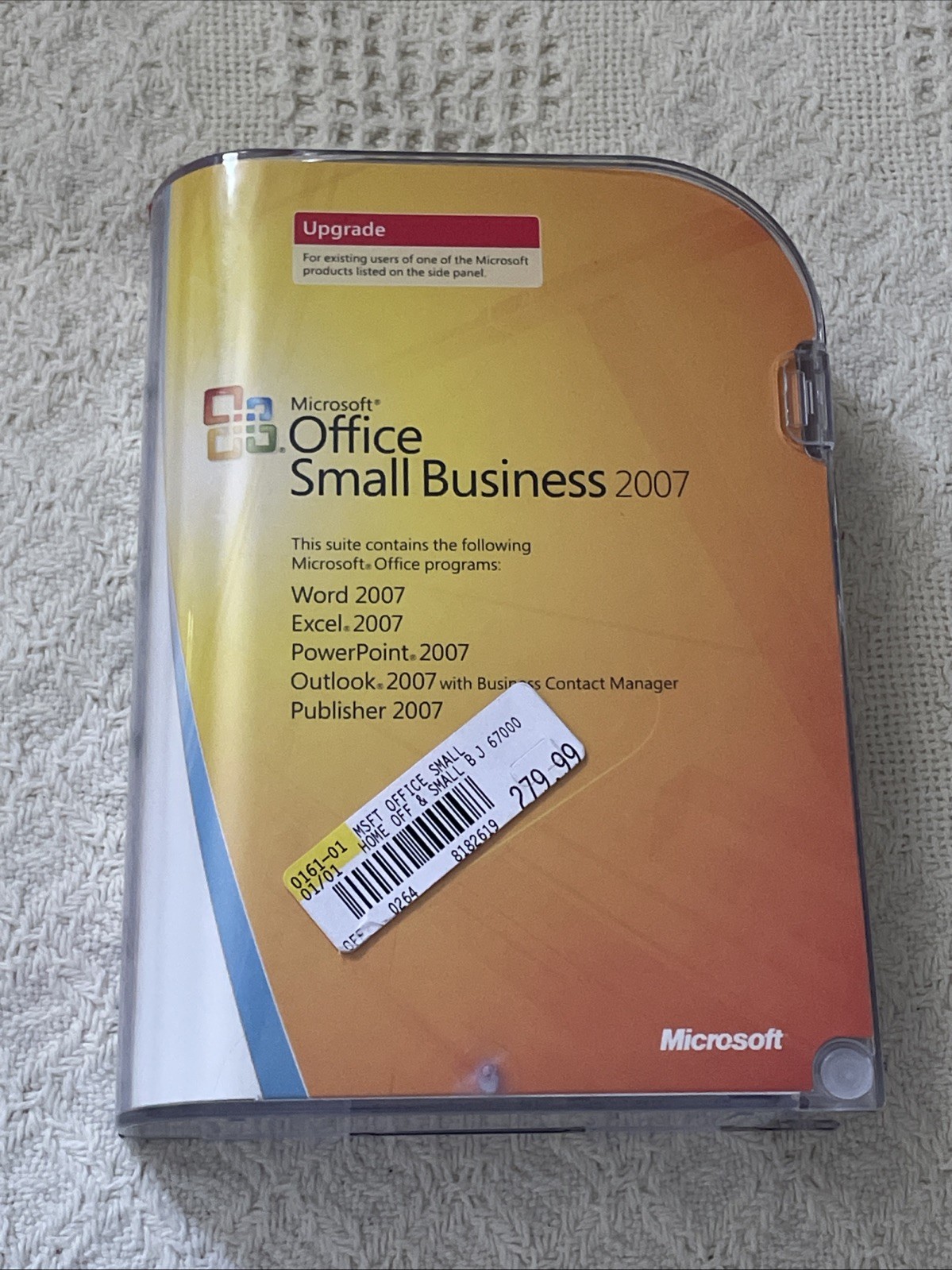 FACTORY SEALED NEW Microsoft Office Small Business 2007 Upgrade