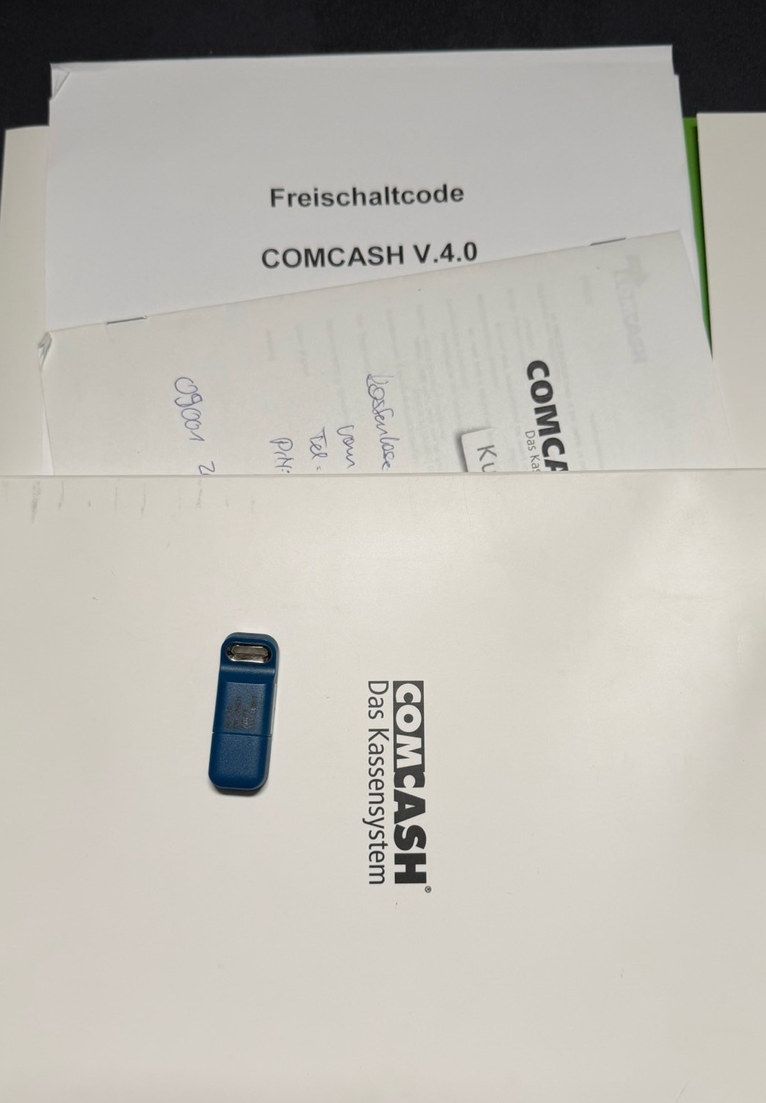 Comcash V.4.0 POS Software with USB Dongle & Unlock Code