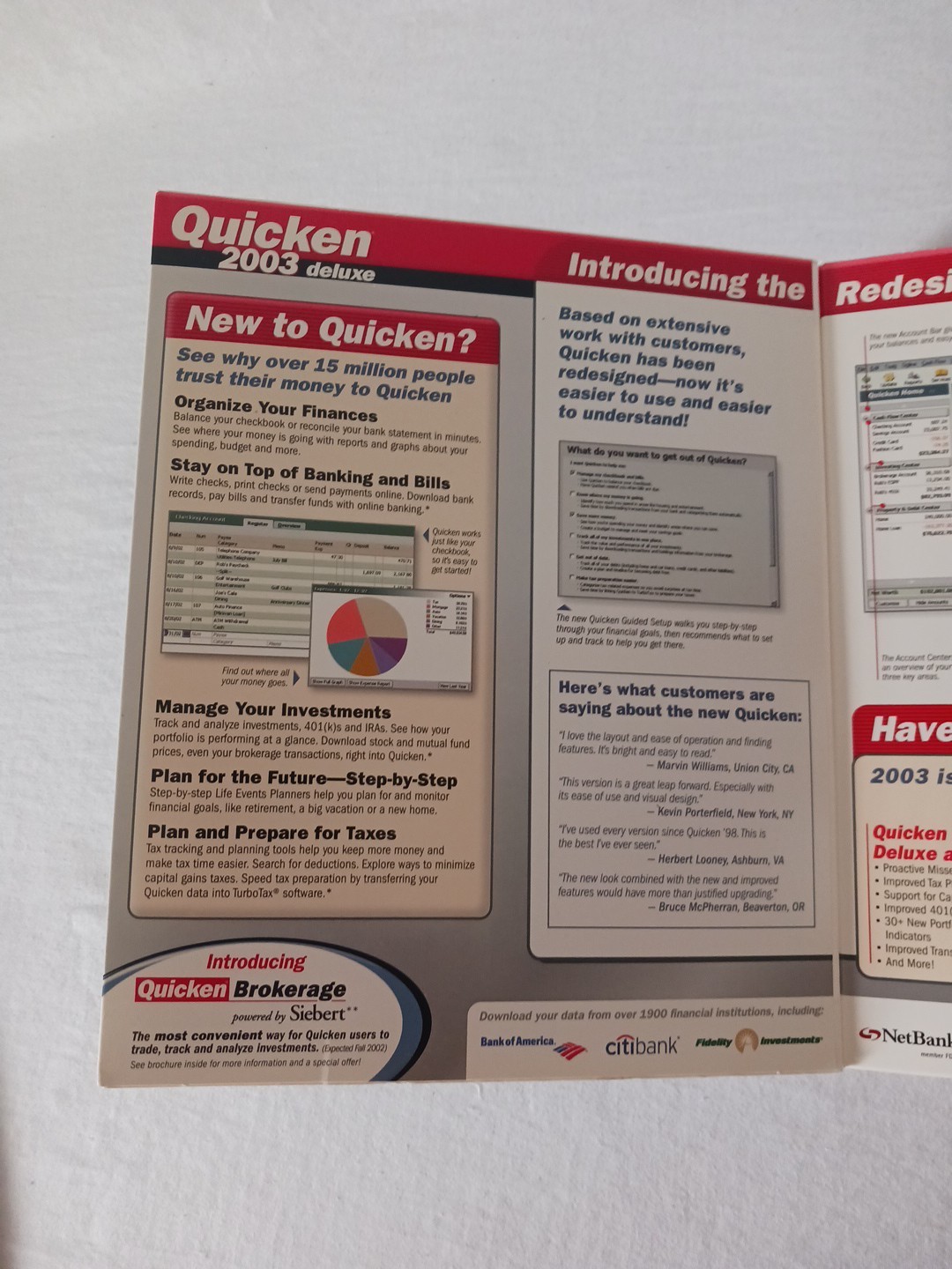 BRAND NEW FACTORY SEALED – Intuit Quicken 2003 Deluxe For Windows