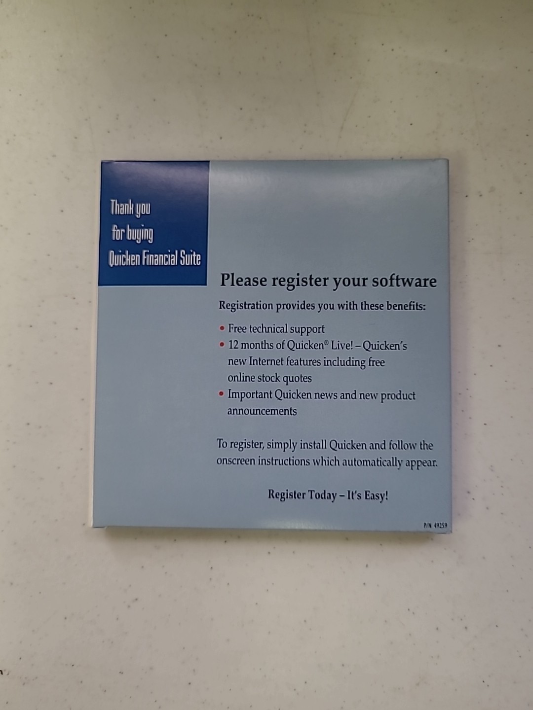 Quicken Financial Suite for Windows 95 – Deluxe 6, Planner 2, Lawyer 7