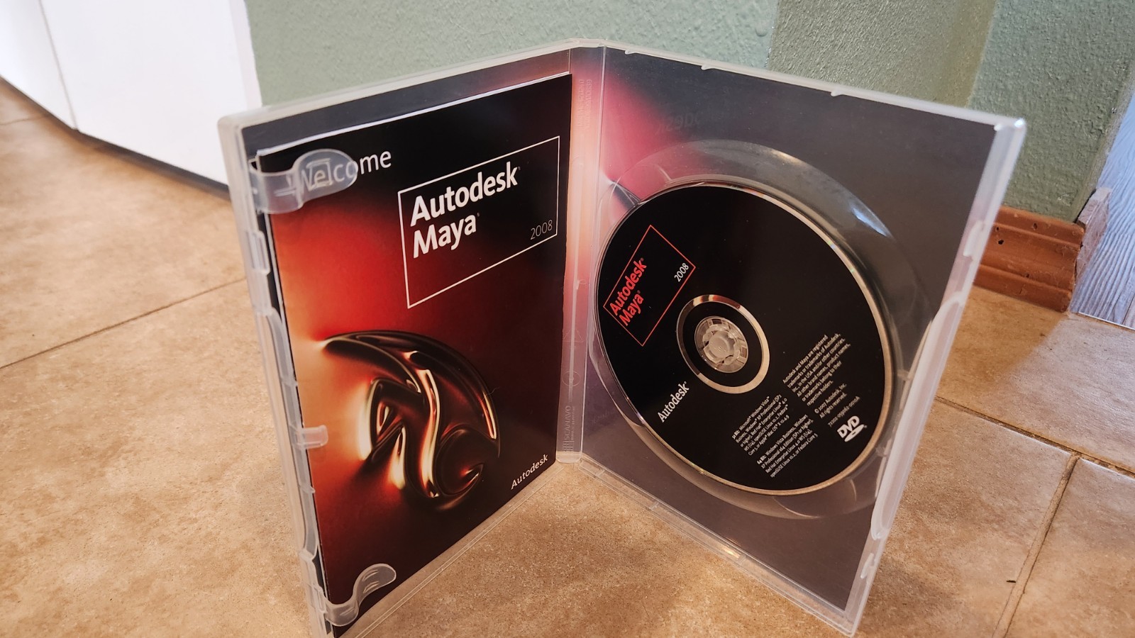 Autodesk Maya 2008 software for Windows Student Version w/ serial number