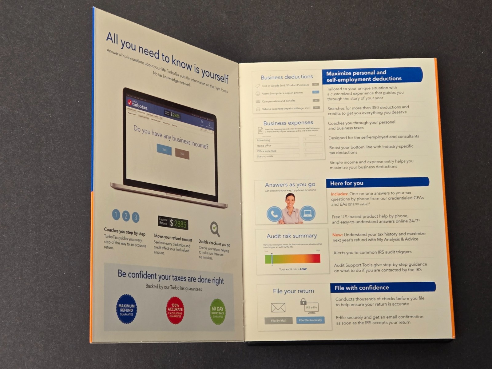 2016 Intuit TurboTax Home and Business CD – Windows/Mac