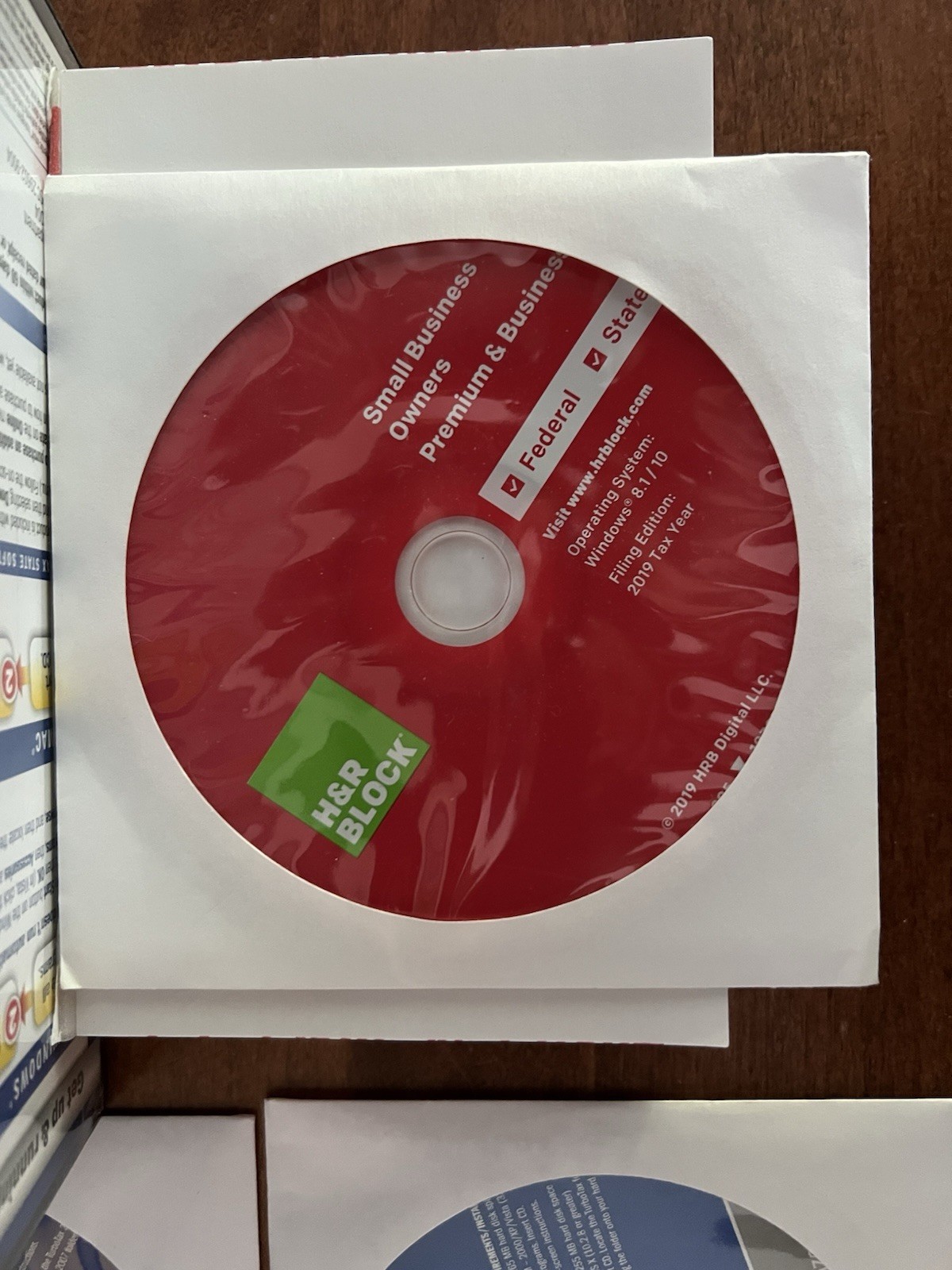 Lot Tax Software CDs 2004-2011 , 2014, 2017-2018 TurboTax 2019 HR Block, Mac Win