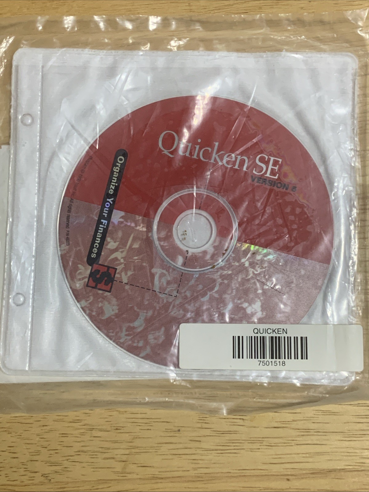 New Intuit Quicken SE Version 6 Organizing Your Finances CD-ROM + Instructions