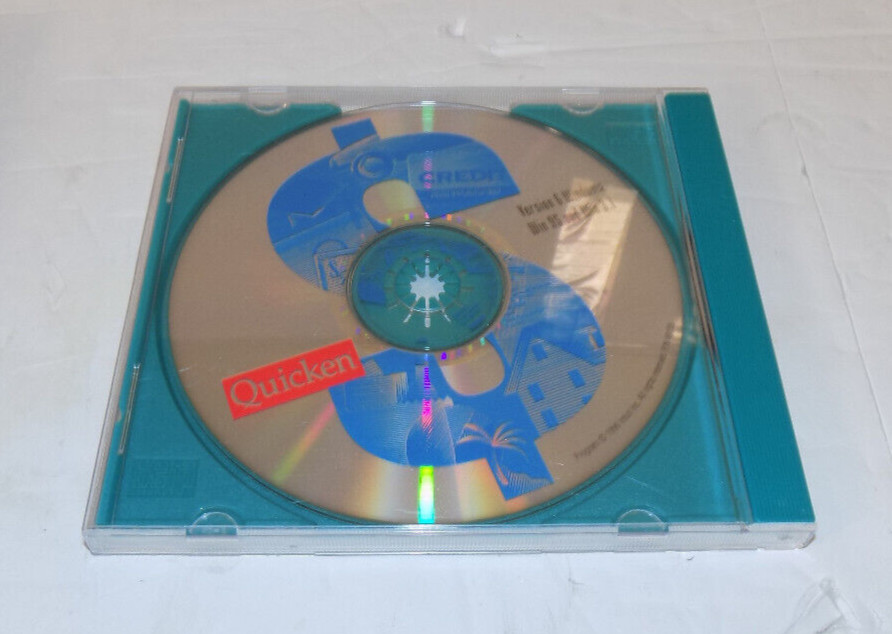 Quicken Version 6 Windows Win95 And Win 3.1 1996 Inuit Inc P/N 49155