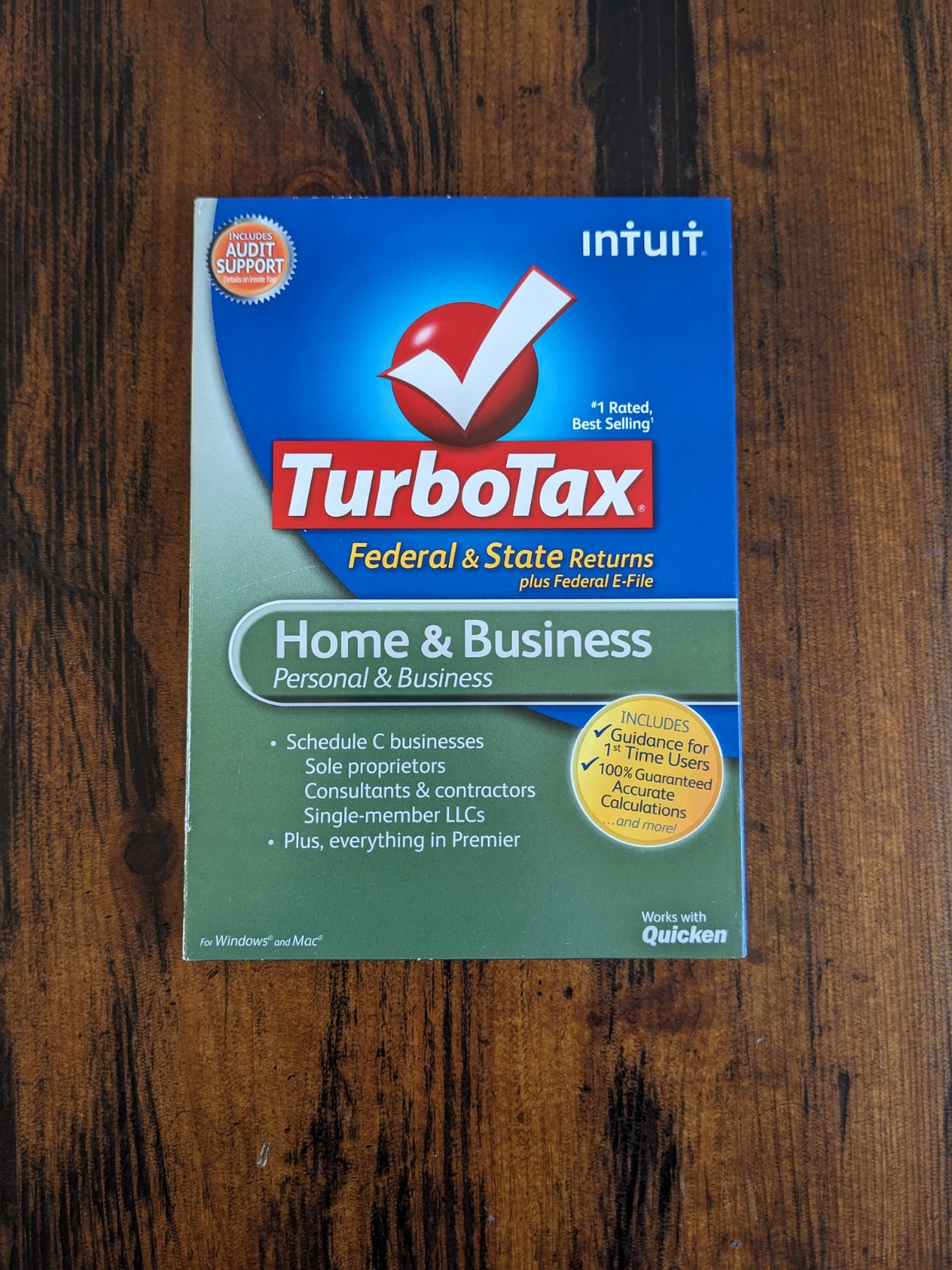 Intuit TurboTax 2012: Home & Business, Federal & State Returns for Windows & Mac