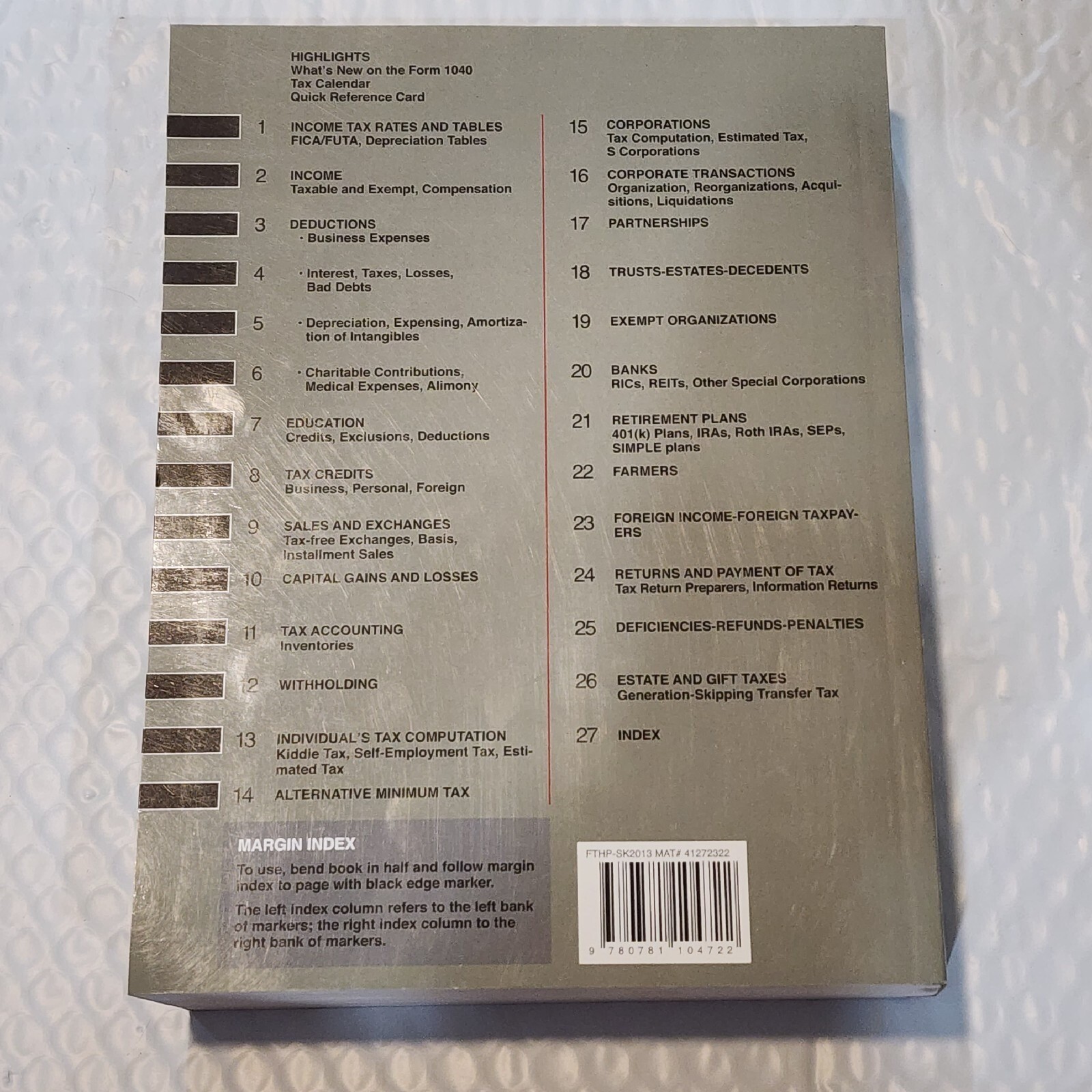 RIA Federal Tax Handbook 2013 Thomson Reuters Tax Guide