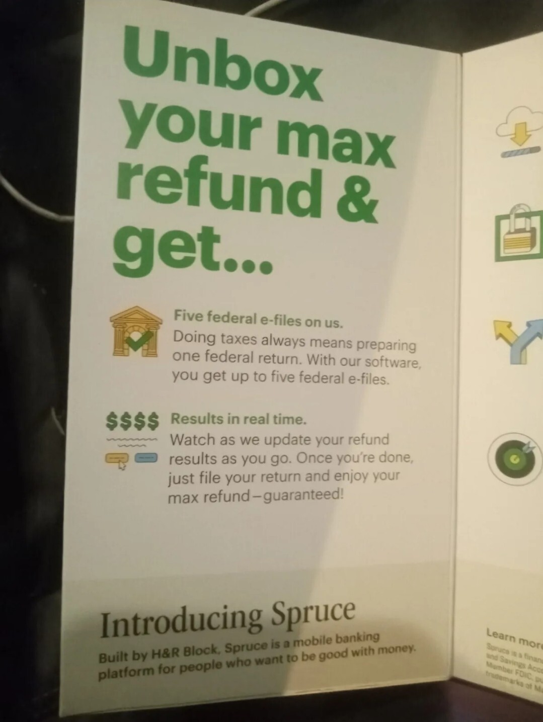 H&R Block 2022 Tax Software Deluxe + State NEW