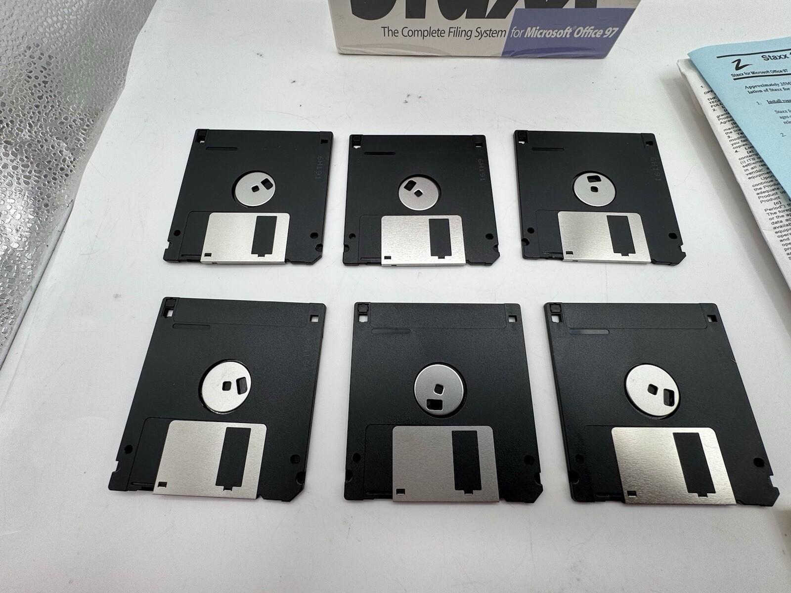 Vintage 1998 Staxx For Microsoft Office ‘97 The Complete Filling System