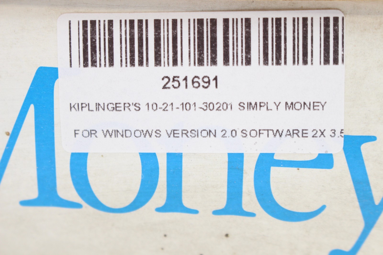 Kiplinger’s CA Simply Money ACCOUNTING FINANCE SOFTWARE Windows Retro RETAIL BOX
