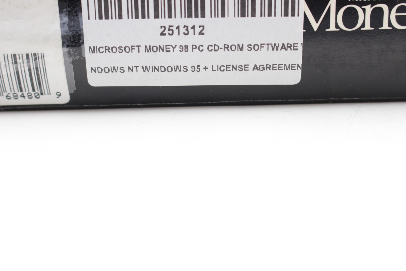 Microsoft Money 98 PC CD-ROM Finance Software Windows 95 NT RETAIL BIG BOX