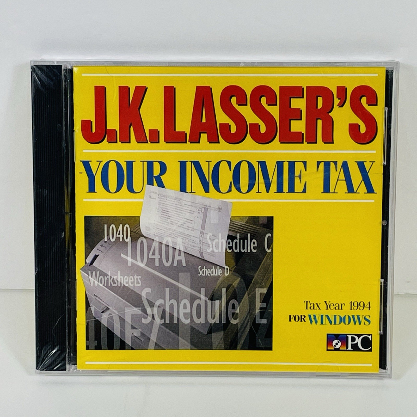 J.K. Lasser’s Your Income Tax PC CD-ROM Software Tax Year 1994
