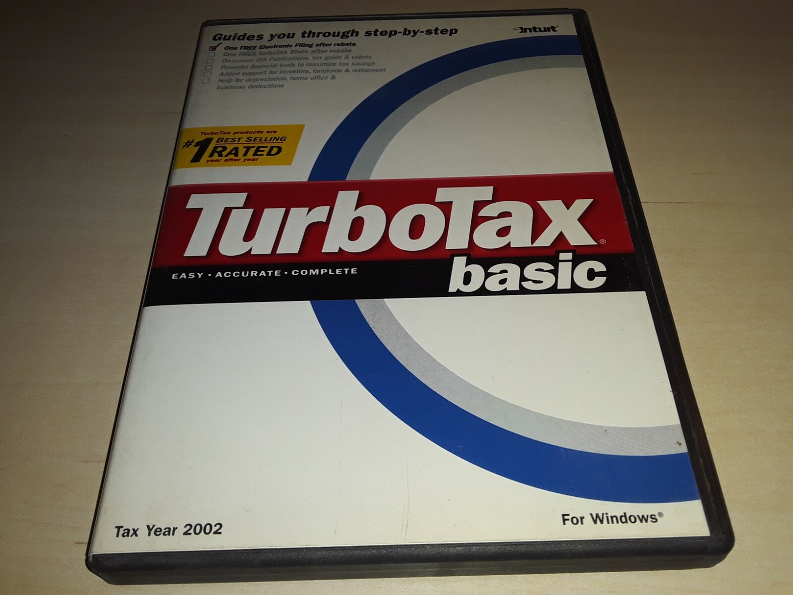 Turbo Tax Basic Federal 2002