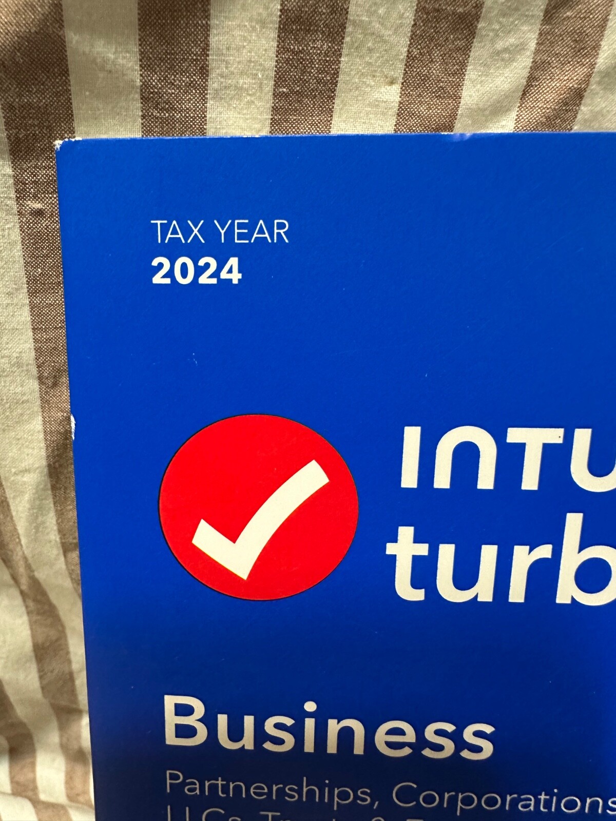 2024 Intuit Turbotax Business Partnerships Corporations Federal Windows USA