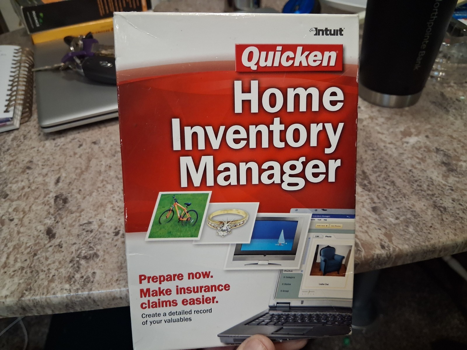 Intuit Quicken Home Inventory Manager for Windows ’00/’03/XP/Vista New Sealed