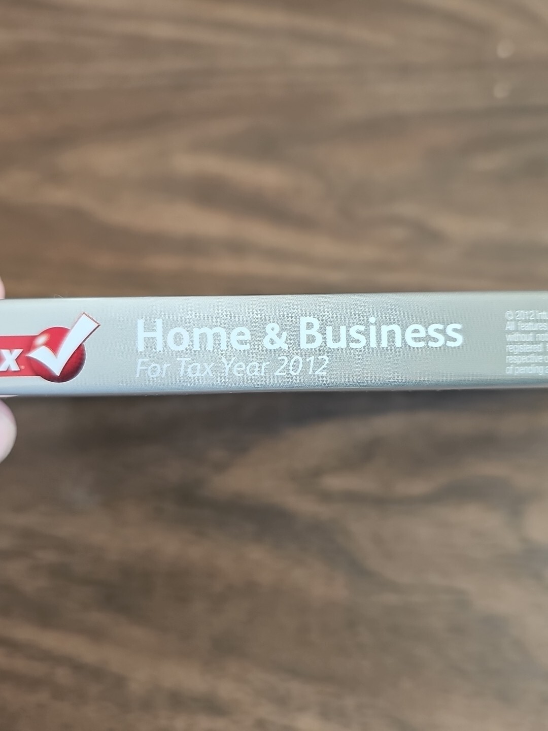 2012 Turbotax Home & Business Federal & State CD PERSONAL & SMALL BUSINESS