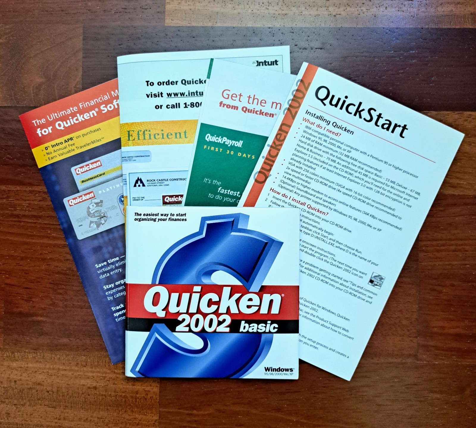 Quicken 2002 Basic, Financial Software, Windows Version, CD