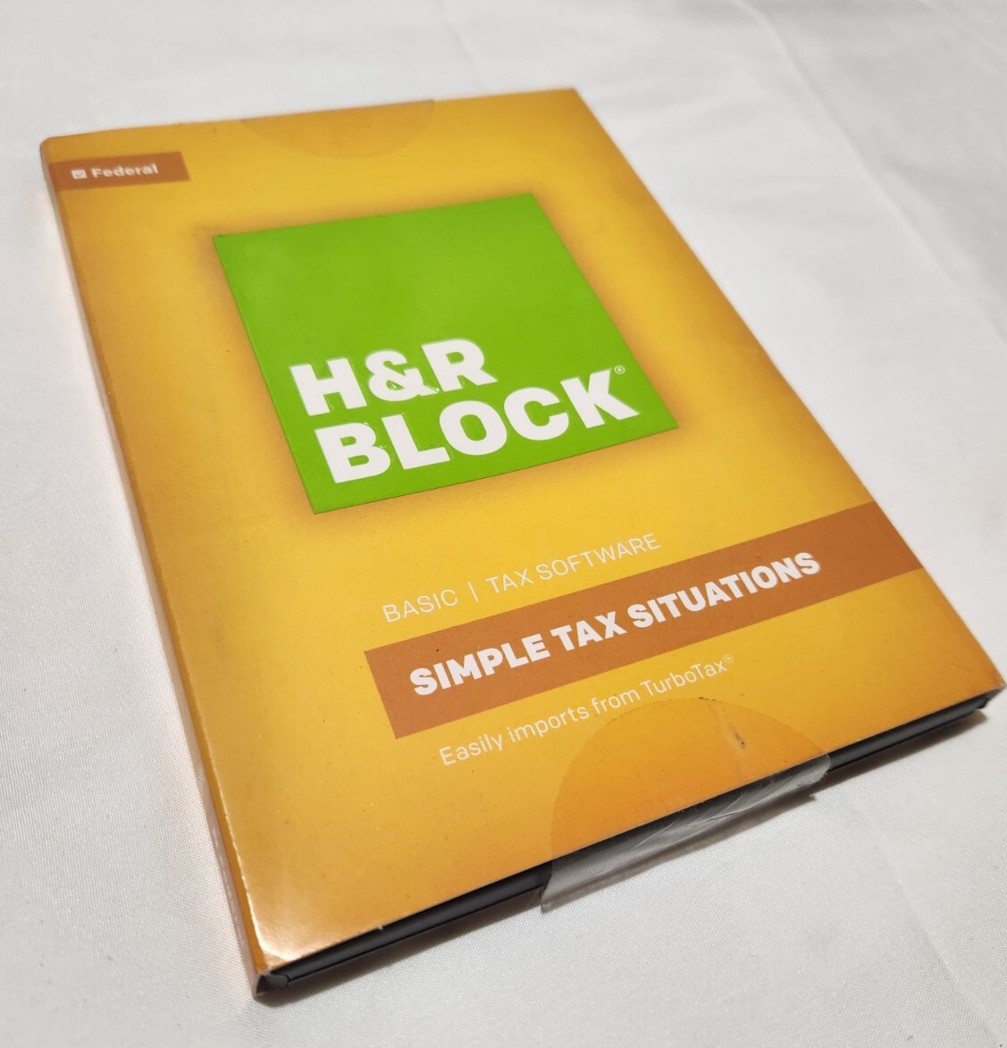 H&R Block Simple Tax Situations Software 2016 PC Mac Federal Returns NEW Sealed
