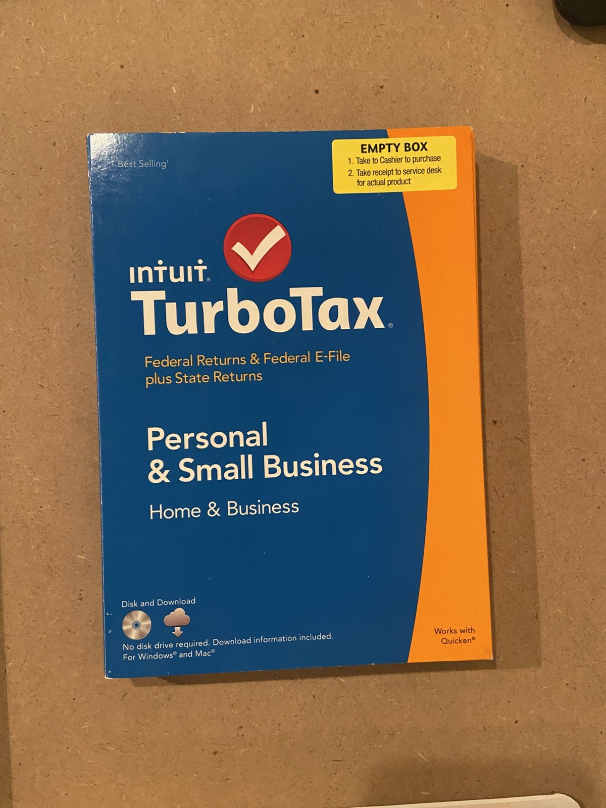 TurboTax 2014 Home & Business – Personal & Small Business (Win/Mac CD)