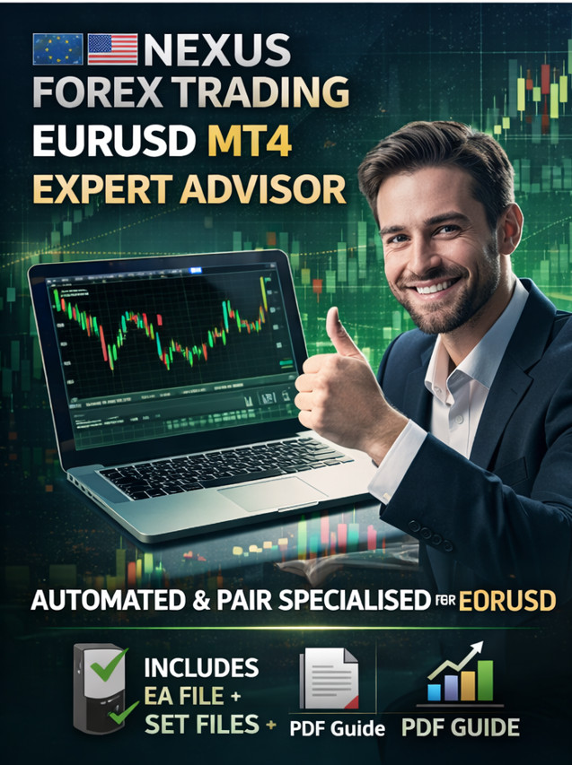 #1 ✅ EURUSD Forex EA Robot for MT4 + Set Files | Auto Trading Expert Advisor
