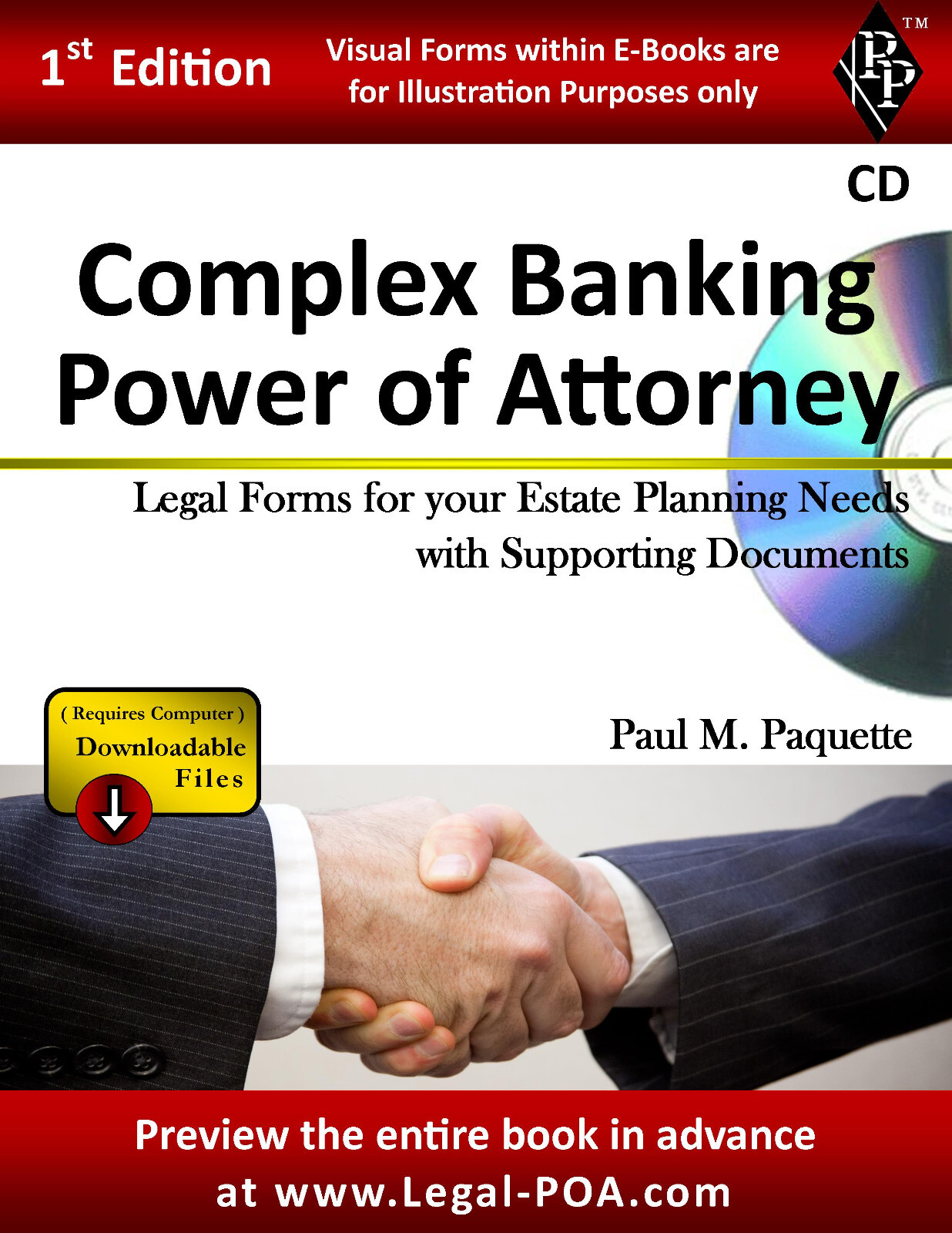 Complex Banking Power of Attorney – Full Version – CD-ROM Only
