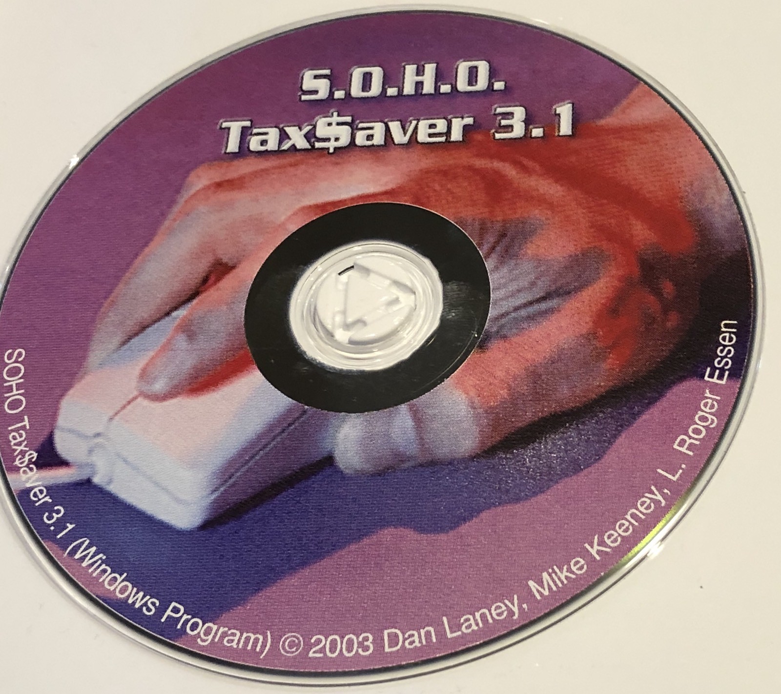 SOHO Taxsaver 3.1 Deluxe 2003 IRS Compliant Tax Diary & PC Softare Daily Expense
