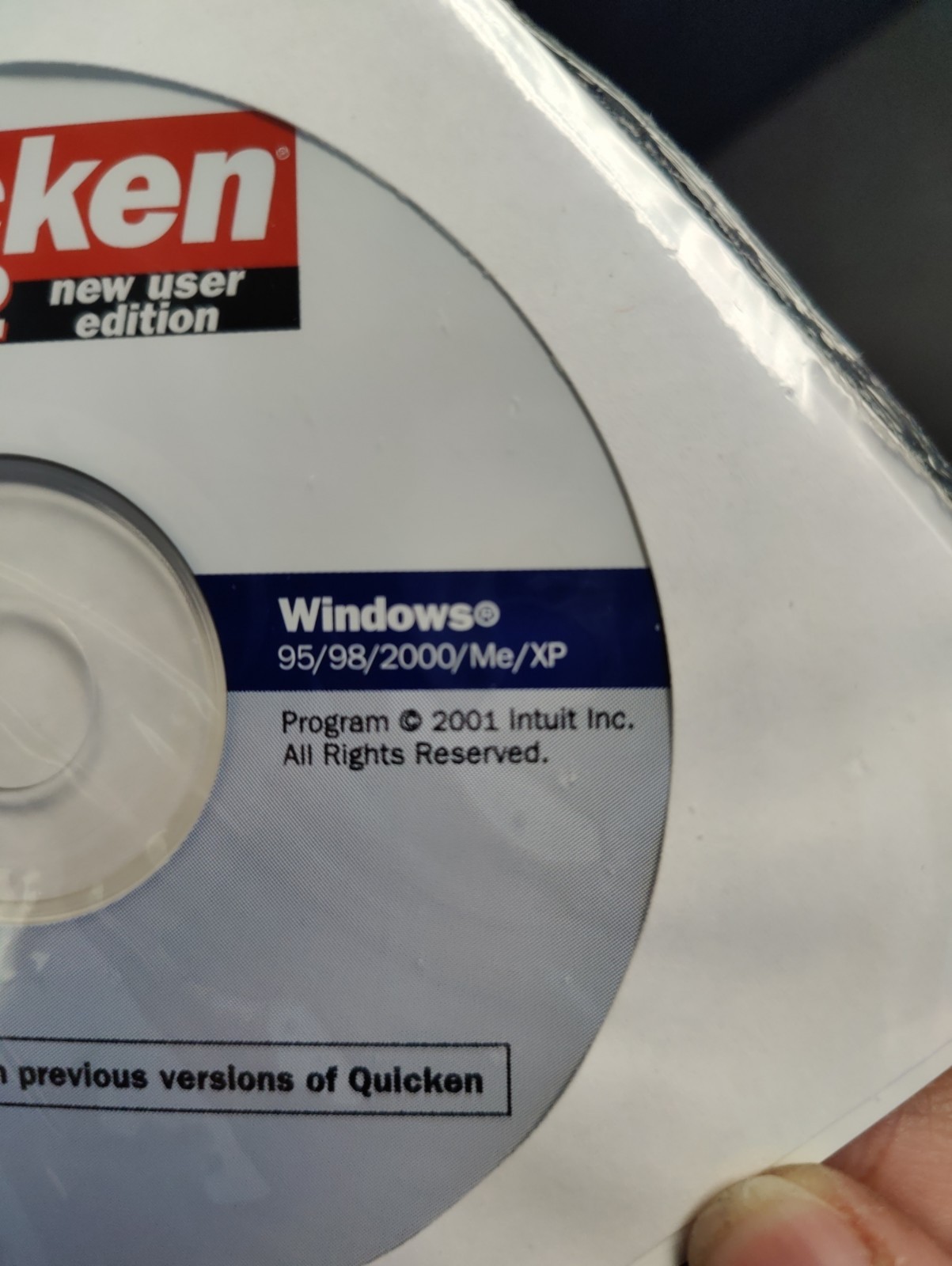 Quicken 2002 New User Edition New Sealed CD Windows 95/98/2000/ME/XP BRAND NEW