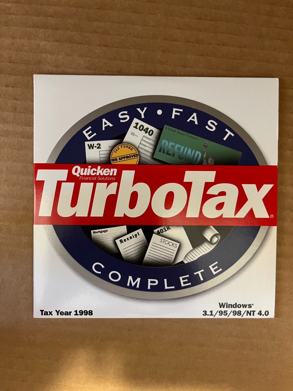 Quicken TurtoTax Complete for Tax Year 1998
