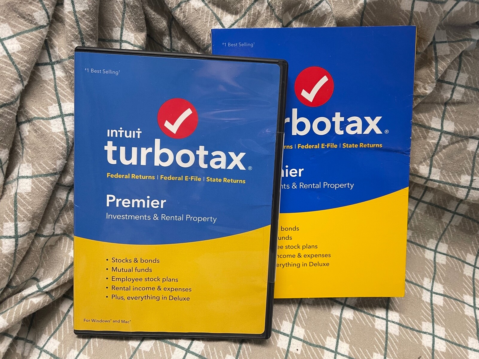 2016 TurboTax Premier Investments + Rental Property 2016 Federal Mac/PC CD-ROM