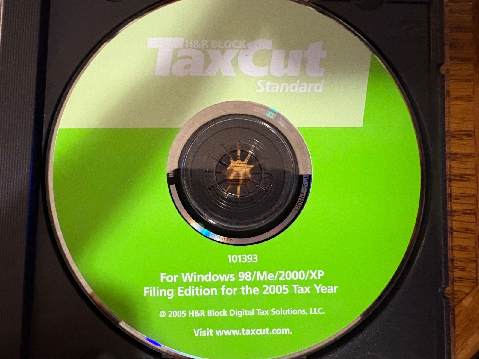 H&R Block TaxCut Standard 2005 Software in Jewel Case