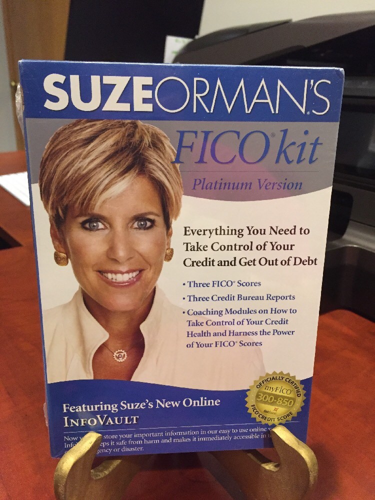 Suze Orman’s FICO Kit Platinum Version Credit Score Coaching (CD-ROM 2007)MfgSea