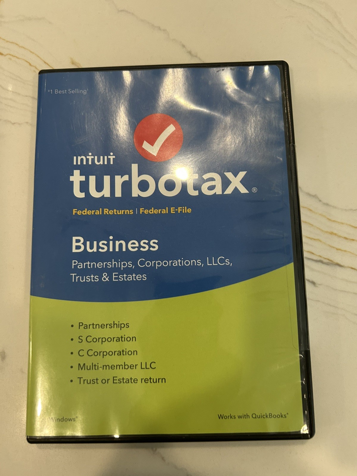 Intuit TurboTax Business Feferal Returns & Federal E-File 2018