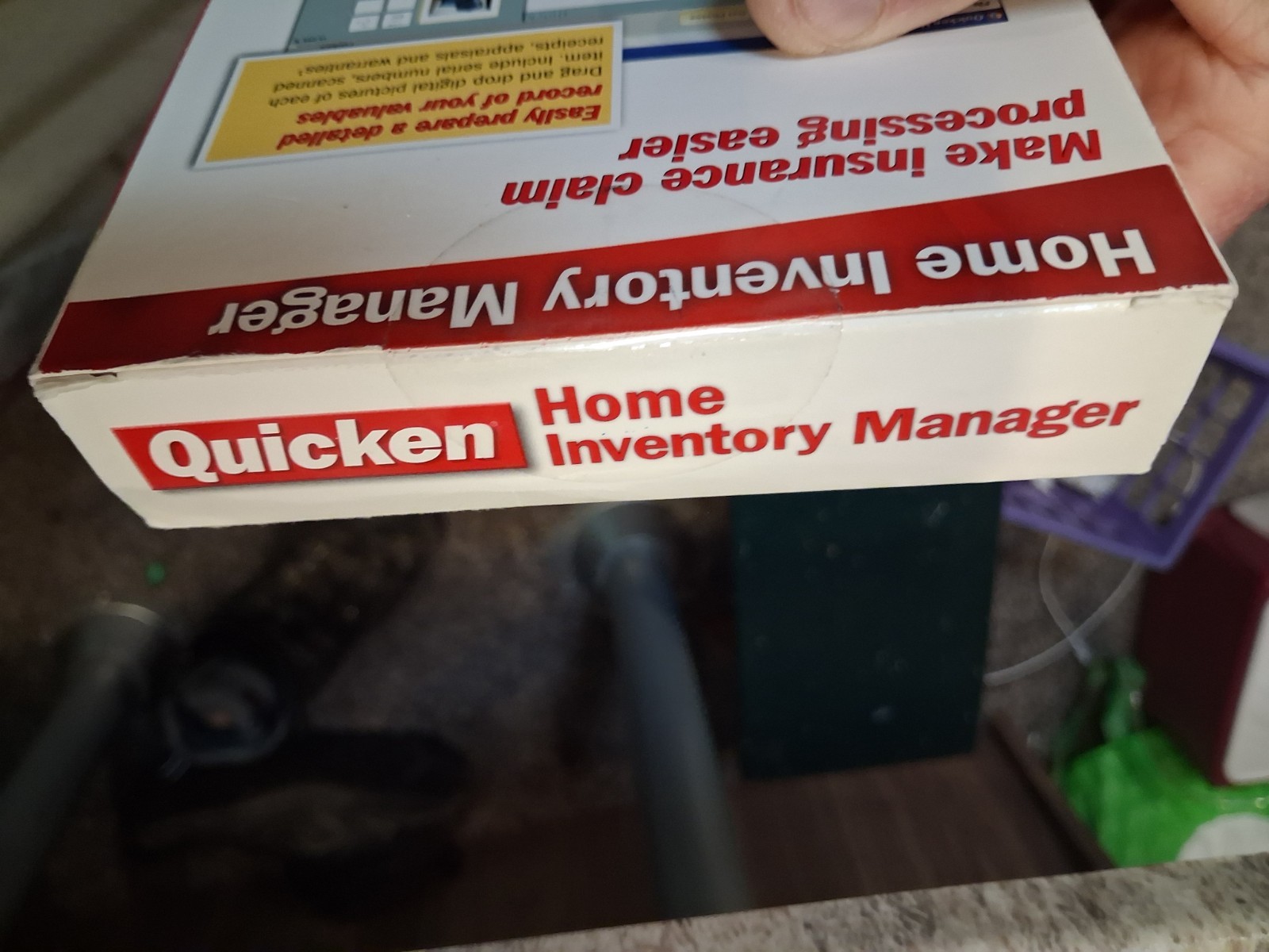 Intuit Quicken Home Inventory Manager for Windows ’00/’03/XP/Vista New Sealed