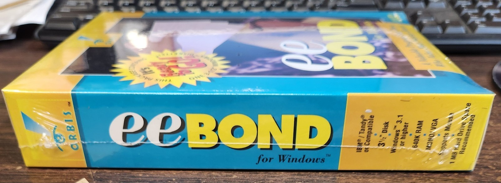 EE Bond by Orbis (1994, Windows, 3-1/2″ Floppy Disk) BRAND NEW FACTORY SEALED