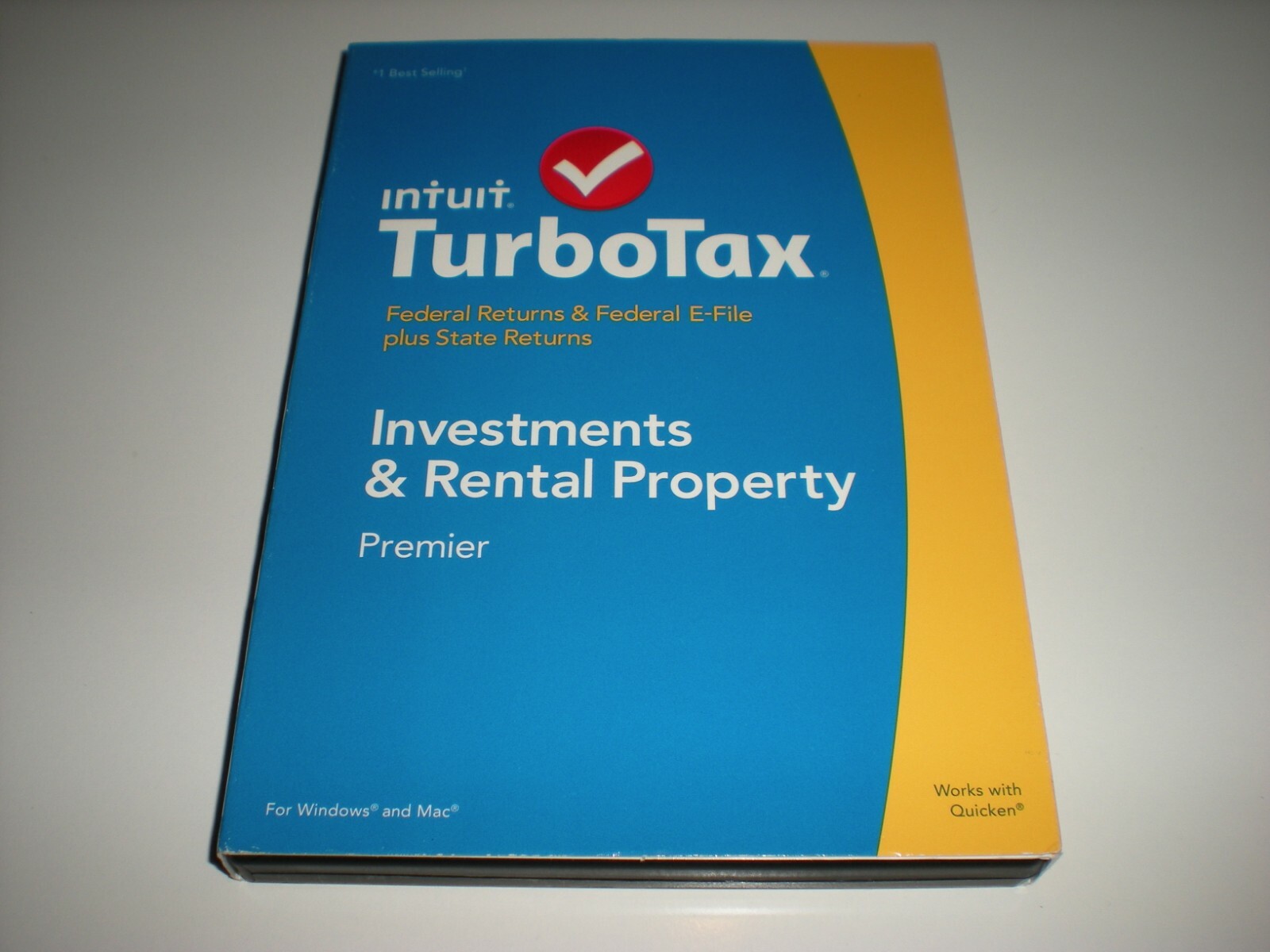 Turbotax 2014 Premier with state. New in sealed box. Better than Deluxe.