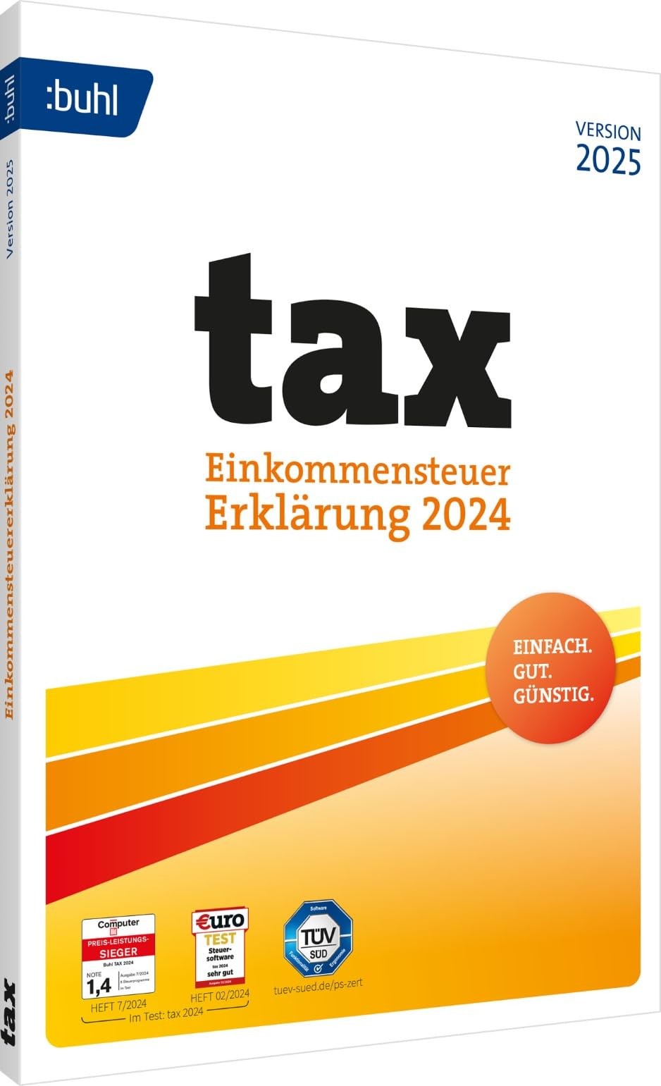 Tax 2025 DVD Box for Tax Year 2024