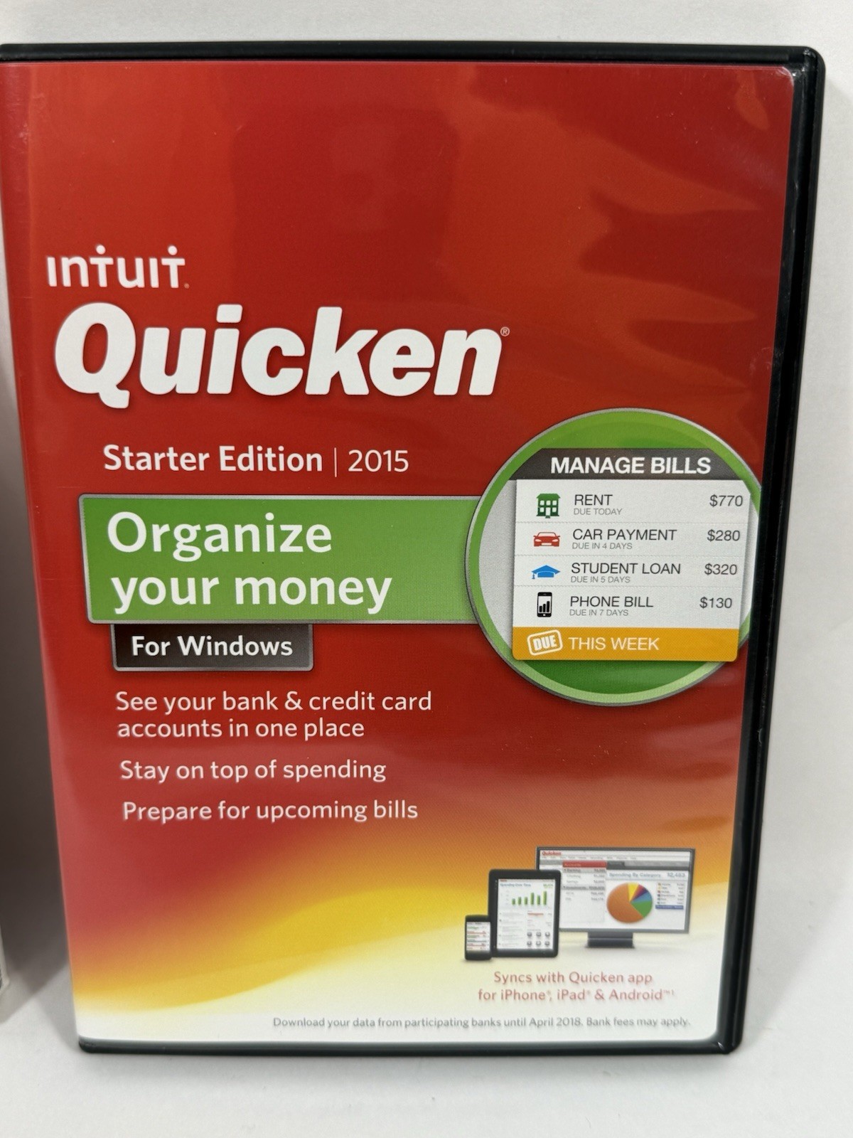 Quicken 2015 Starter Personal Finance Software Windows 2010. 2011
