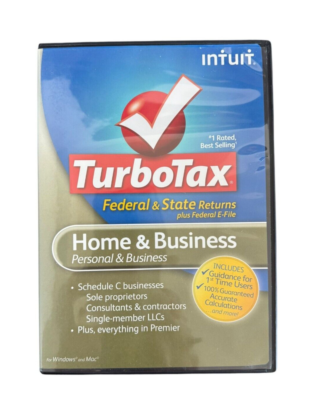 TurboTax Home & Business 2012 Federal+State+Federal E-File for Windows & Mac