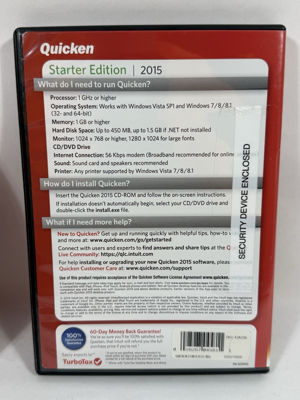 Quicken 2015 Starter Personal Finance Software Windows 2010. 2011