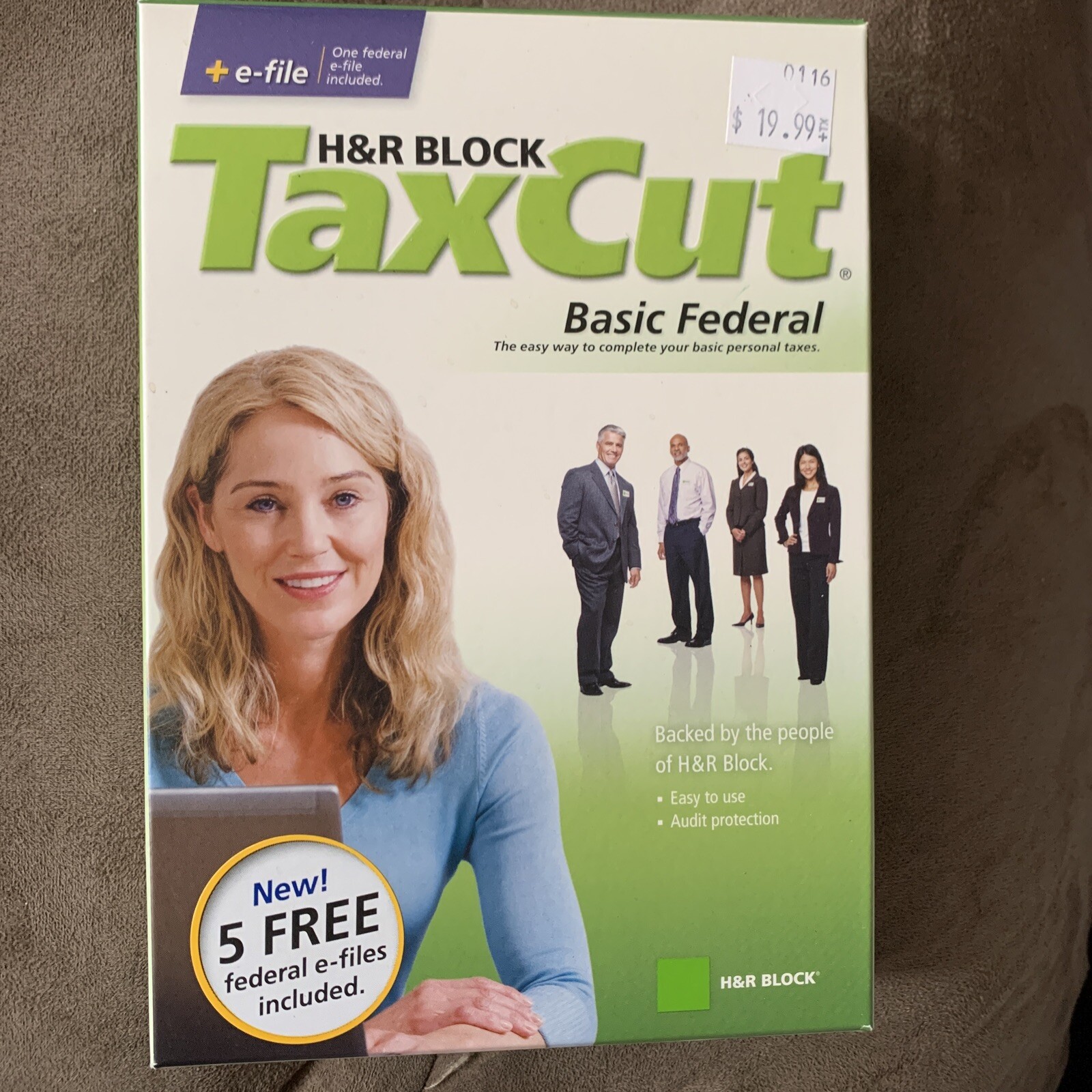 2008 Tax Cut basic Federal software cd Brand New In Sealed Box