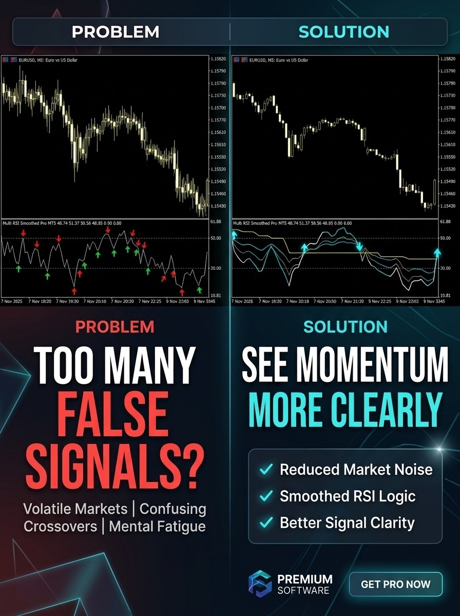 NEW!!! 📊Multi RSI Smoothed Indicator – MT4 | Digital Download